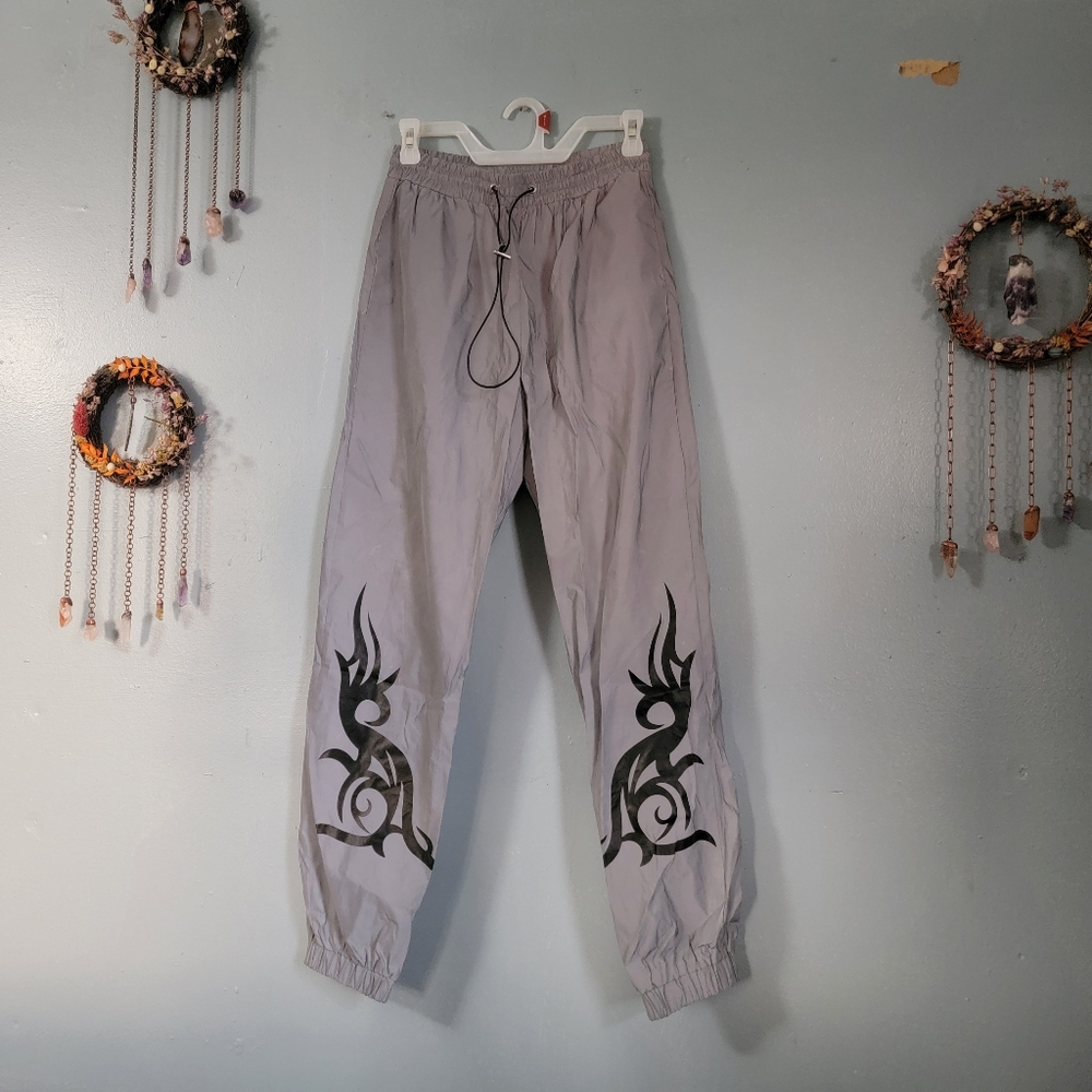 Reflective Rave Pants